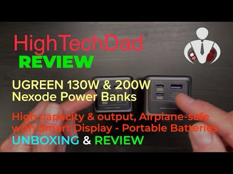 UGREEN Nexode 130W vs. 200W: Best Power Bank & Portable Battery for Your Needs? Review & Unboxing