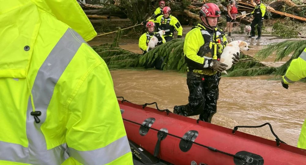 NYC first responders deployed to help in hurricane rescue efforts in North Carolina