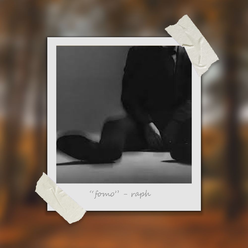 album cover for "fomo" - raph