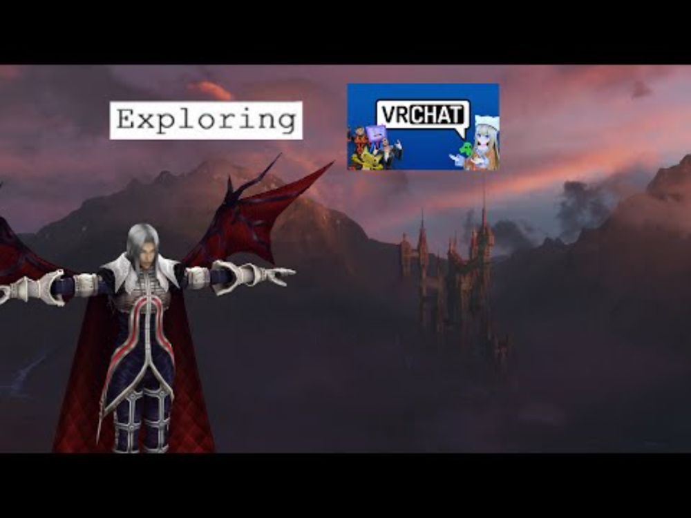 Exploring VRChat Castlevania Content