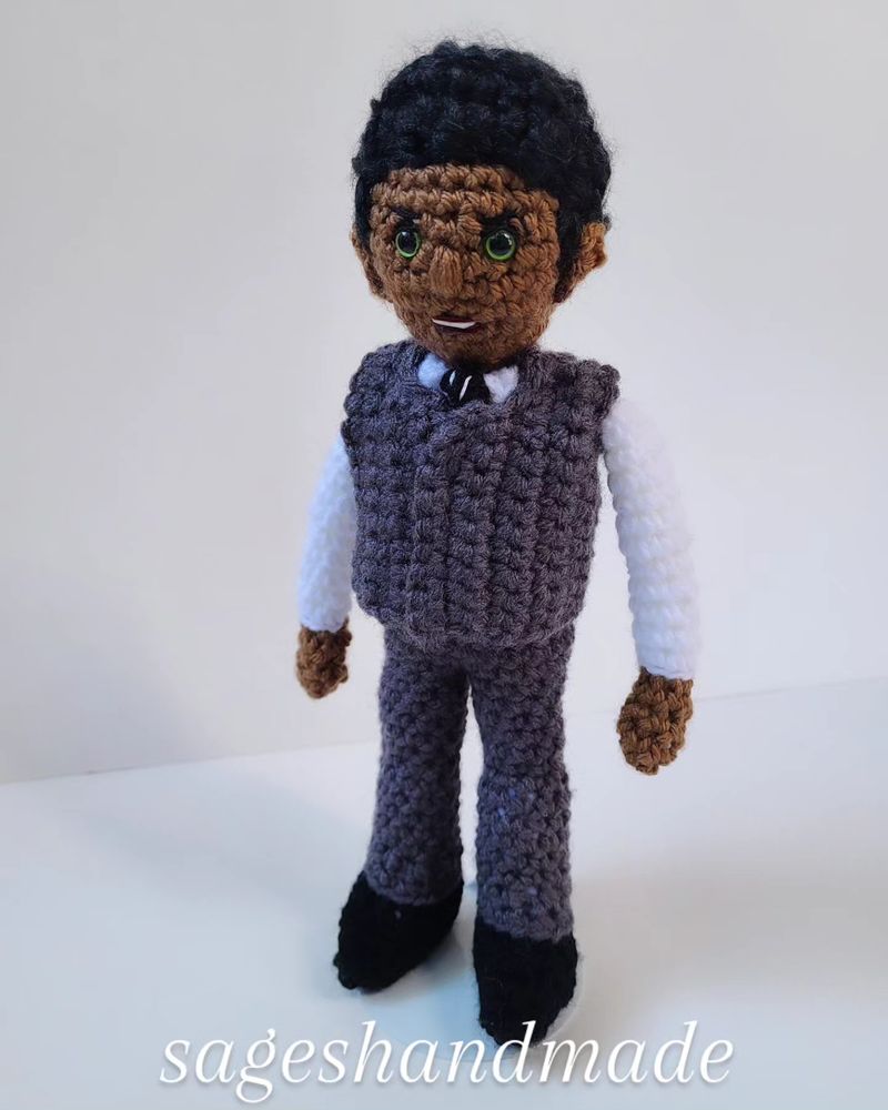 Louis de Pointe du Lac art doll 