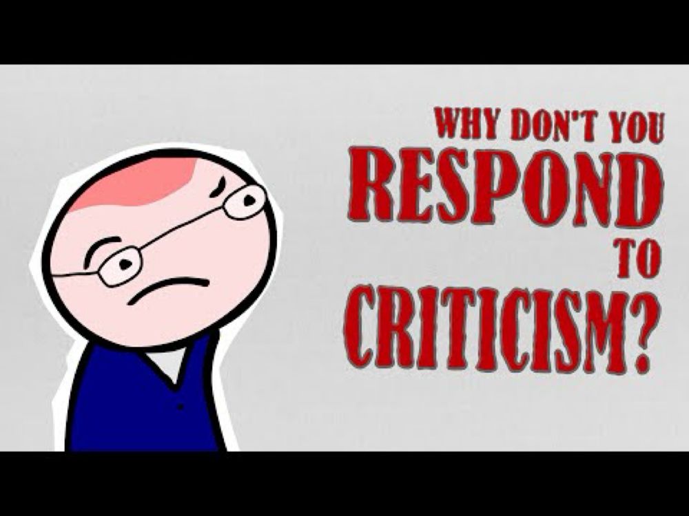 The Alt-Right Playbook: Why Don't You Respond to Criticism?