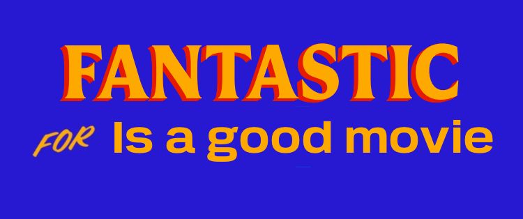 Zohran logo generator 

“Fantastic For is a good movie” 

Note that For is spelled FOR per the meme. 
