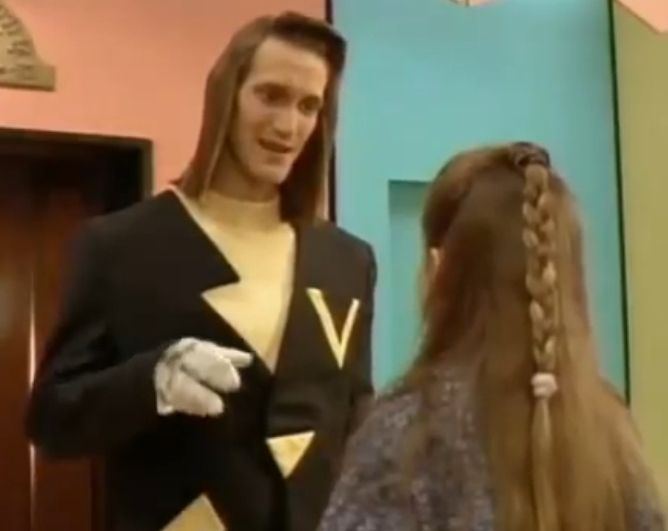 Christopher Heyerdahl in an episode of Are You Afraid of the Dark called The Tale of the 13th Floor from 1993