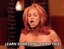 Tyra Banks saying ‘Learn something from this’