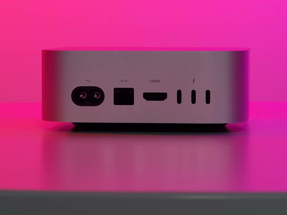 Trasera del Mac mini