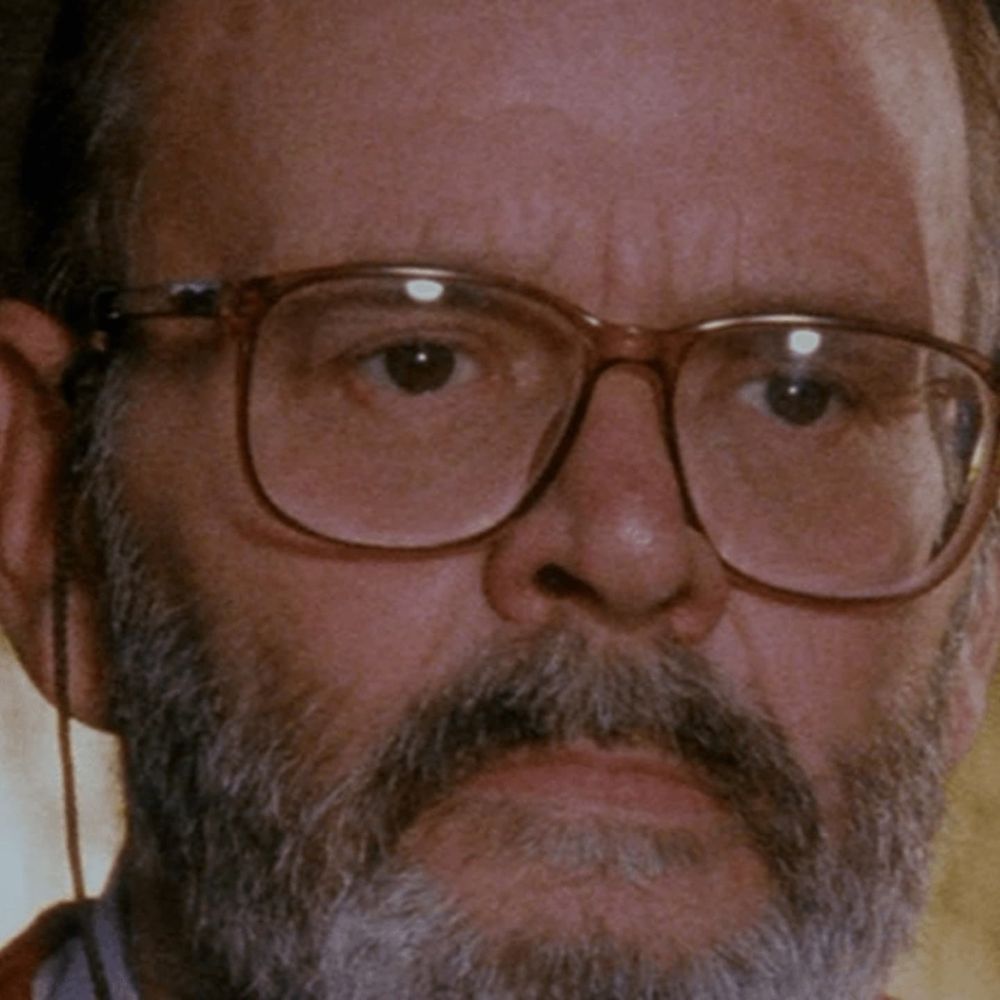 Lucio Fulci in Cat in the Brain - 1990