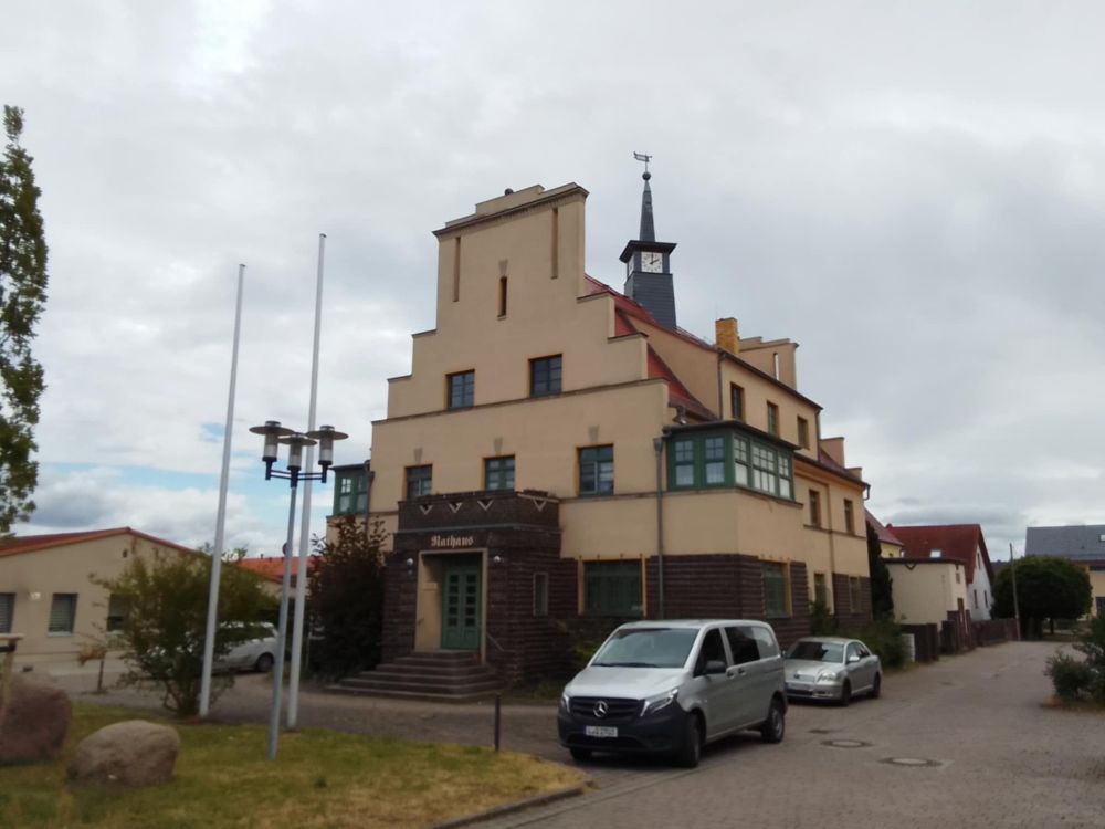 Das Rathaus bzw. der Heimatverein von Rückmarsdorf