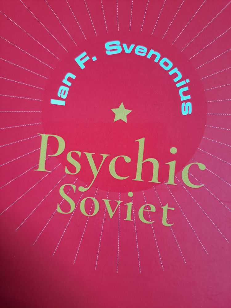  Couverture de "Psychic Soviet" de Ian F. Svenonius au Diable vauvert.