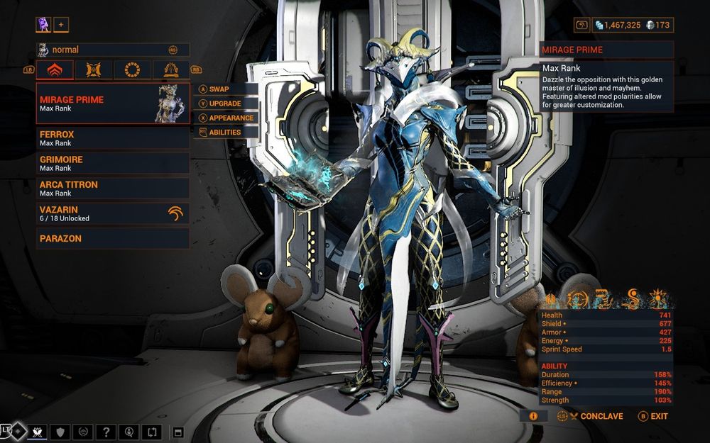 Mirage fashion inspired by Johanna