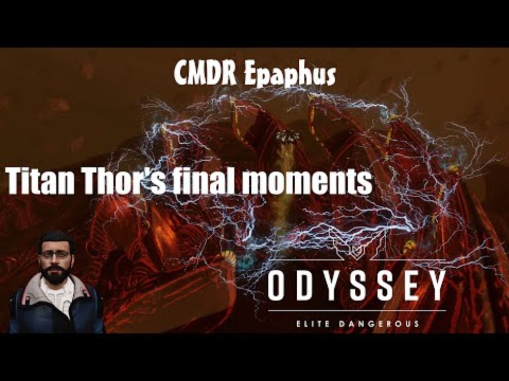 Titan Thor's final moments | Elite Dangerous |