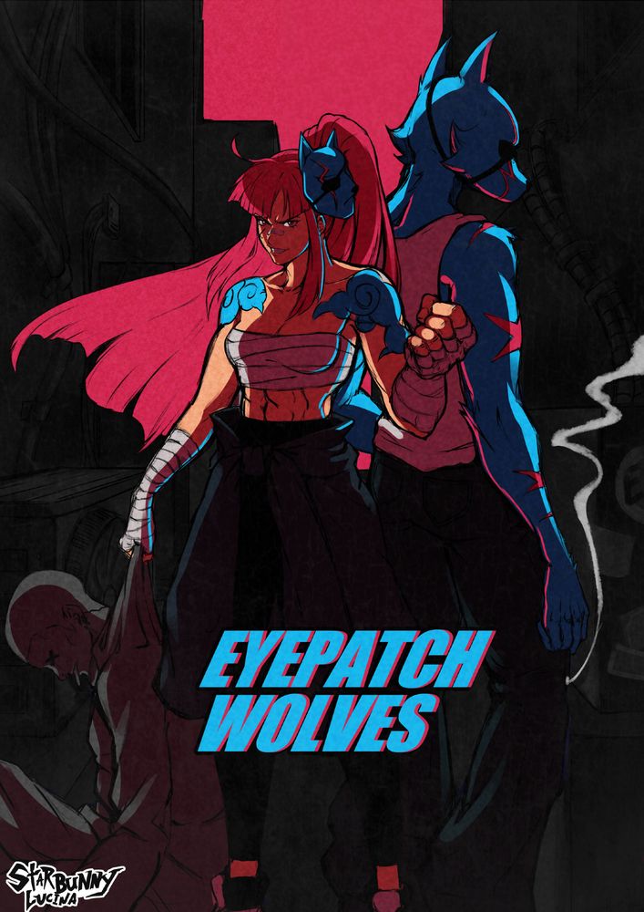 Crow and Wolf from Eyepatchwolves