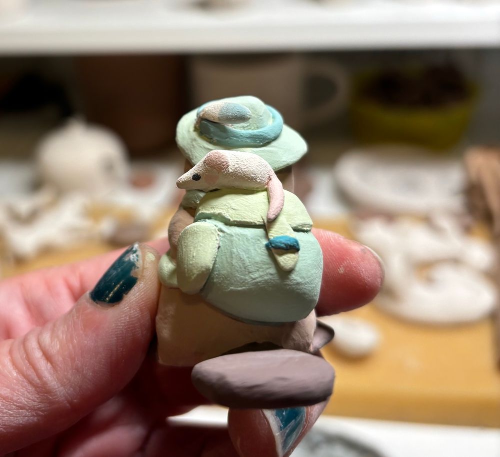 Platypus adventurer figurine 
