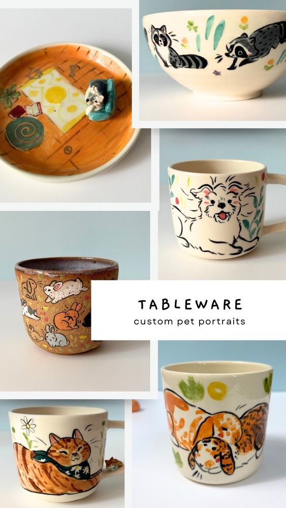 custom tableware orders open 
