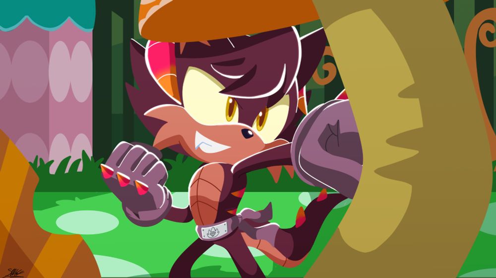 Reevee is up early in the morning training in his home place, Plant Kingdom. 

Art made by SPD64  