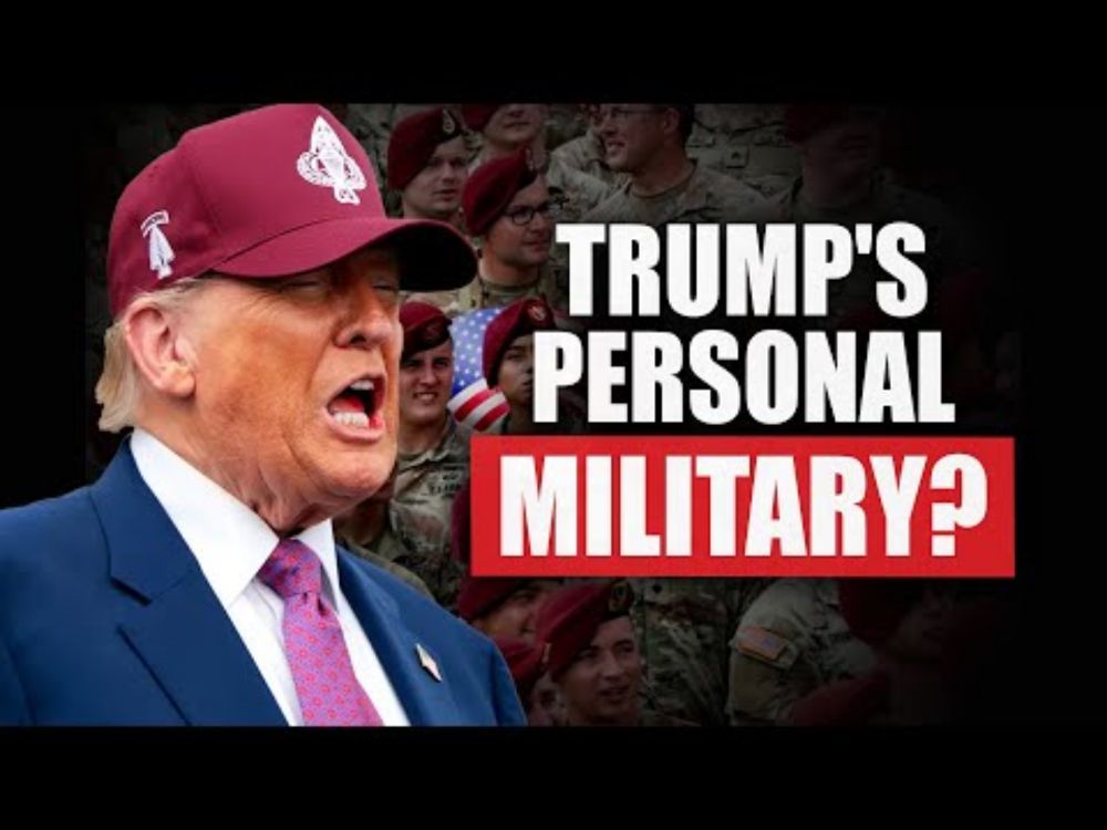 Donald Trump Is Trying To Brainwash Our Military Against American Citizens