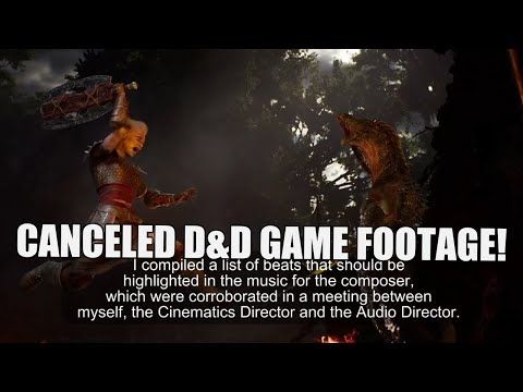 Canceled D&D Video Game Footage Revealed! | Nerd Immersion