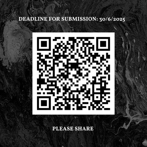 A gray background with the following text: DEADLINE FOR SUBMISSION 30/06/2025. PLEASE SHARE