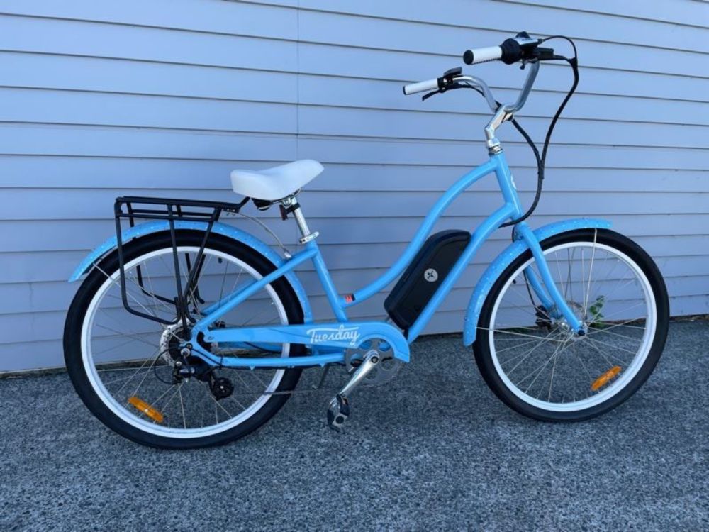 Tuesday Women's August Electric Bike Blue | Trade Me Marketplace