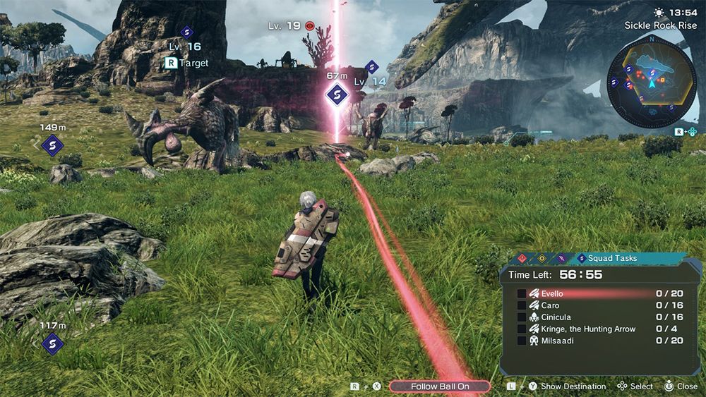 Screenshot de Xenoblade Chronicles X : Definitive Edition sur Nintendo Switch