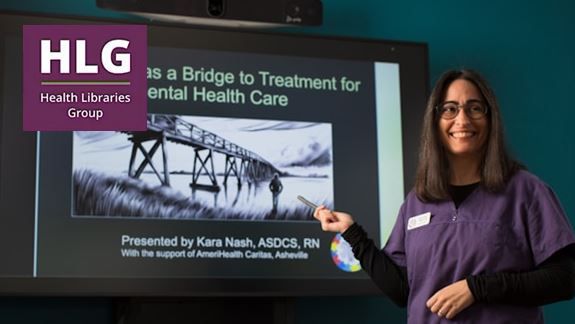 Screenshot of Kara Nash presenting