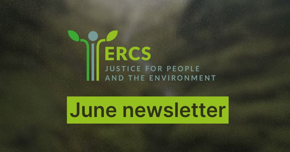 ERCS logo and the text: 'June newsletter'.