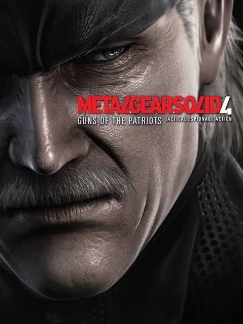 Metal Gear Solid 4 box art
