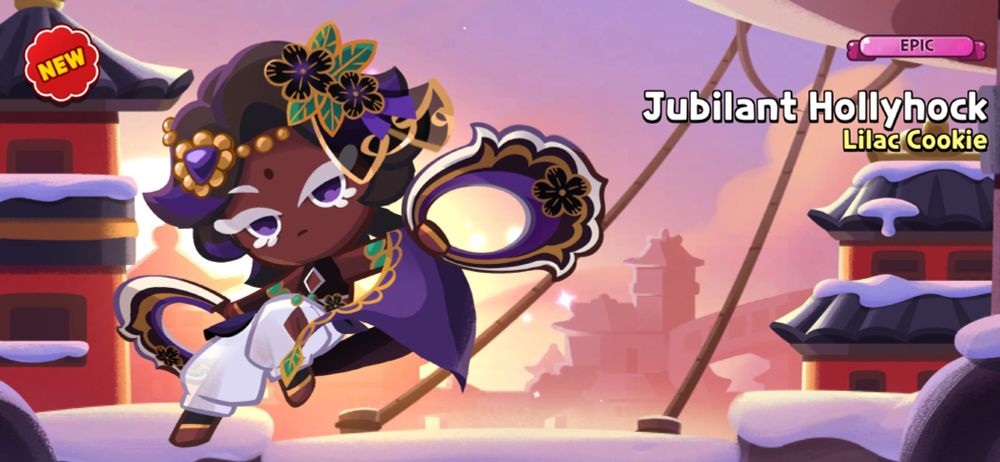 Hollyhock Costume for Lilac Cookie