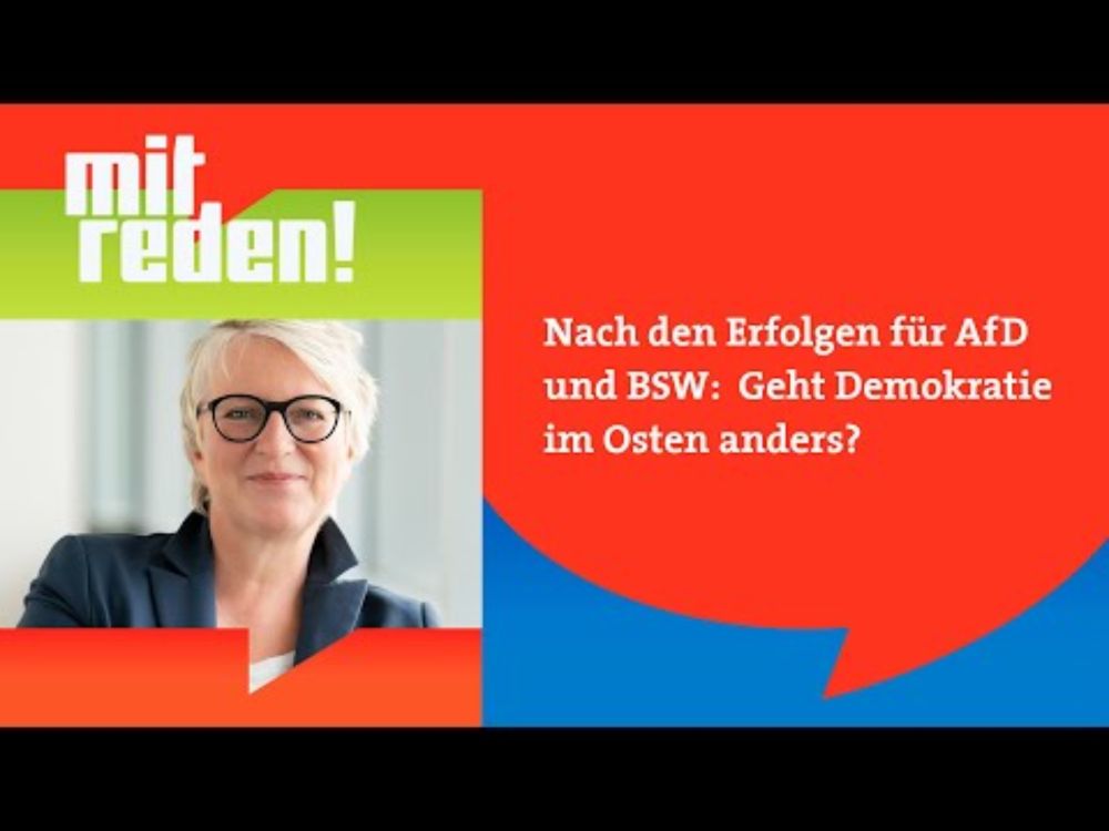 Nach den Erfolgen für AfD und BSW - Geht Demokratie im Osten anders? | mitreden.ard.de