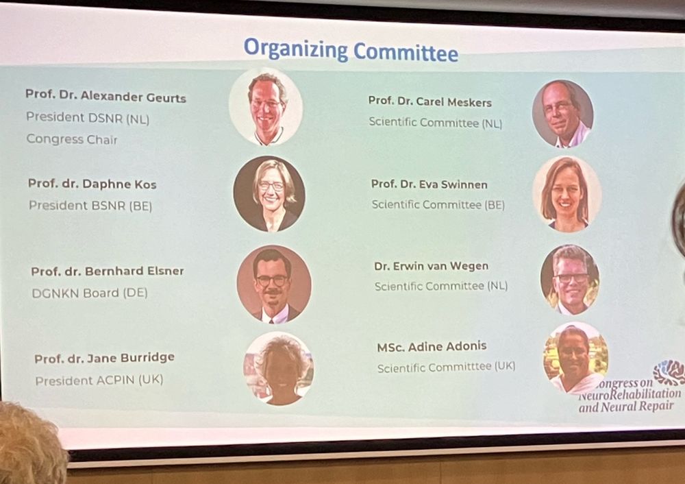 The steering group of this fabulous meeting