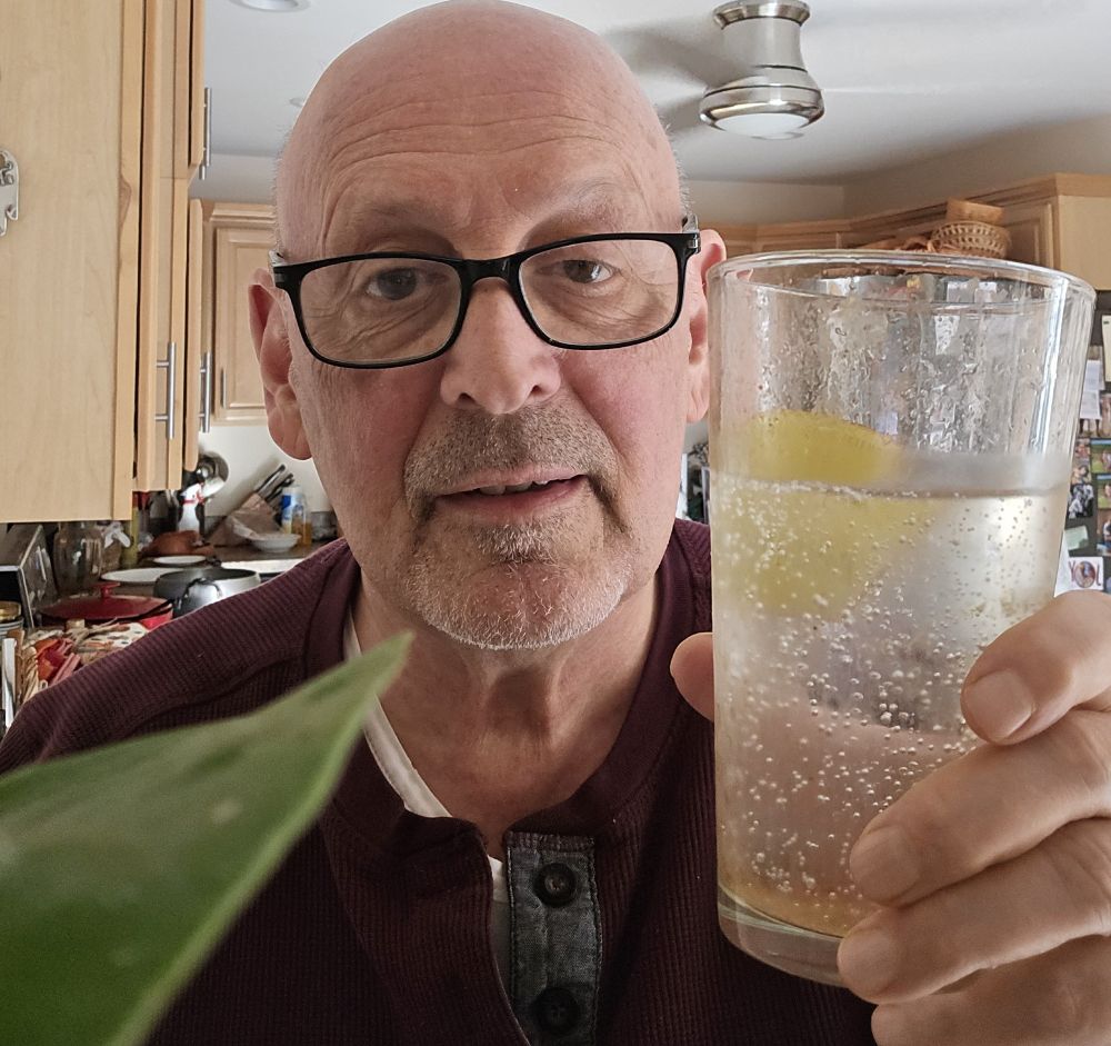 Raising a toast with seltzer to Blue Sky