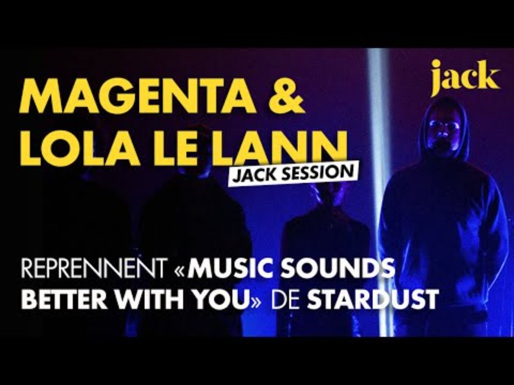 Magenta & Lola Le Lann - Avec toi (Stardust - "Music sounds better with you" cover) l LIVE