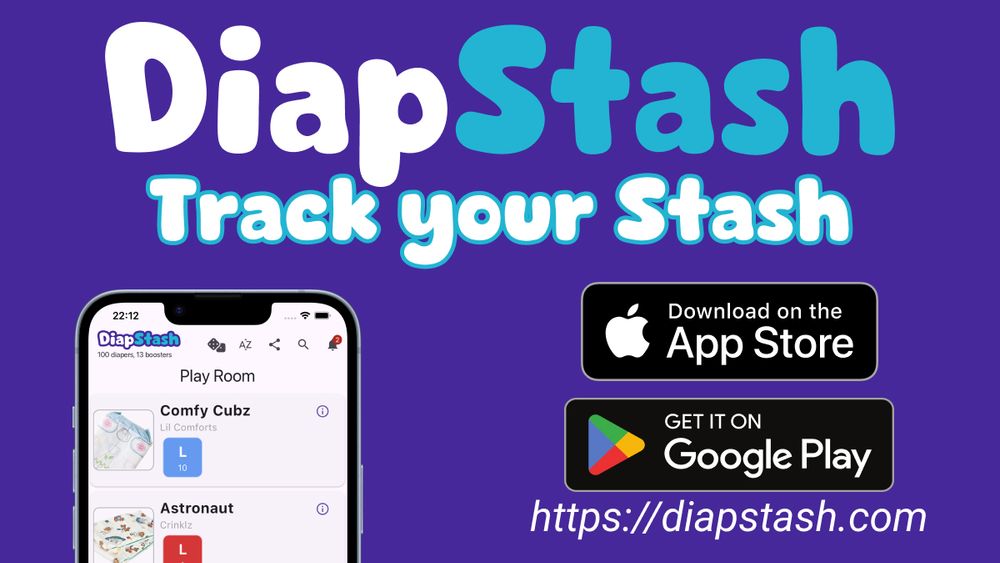 DiapStash - Track your stash