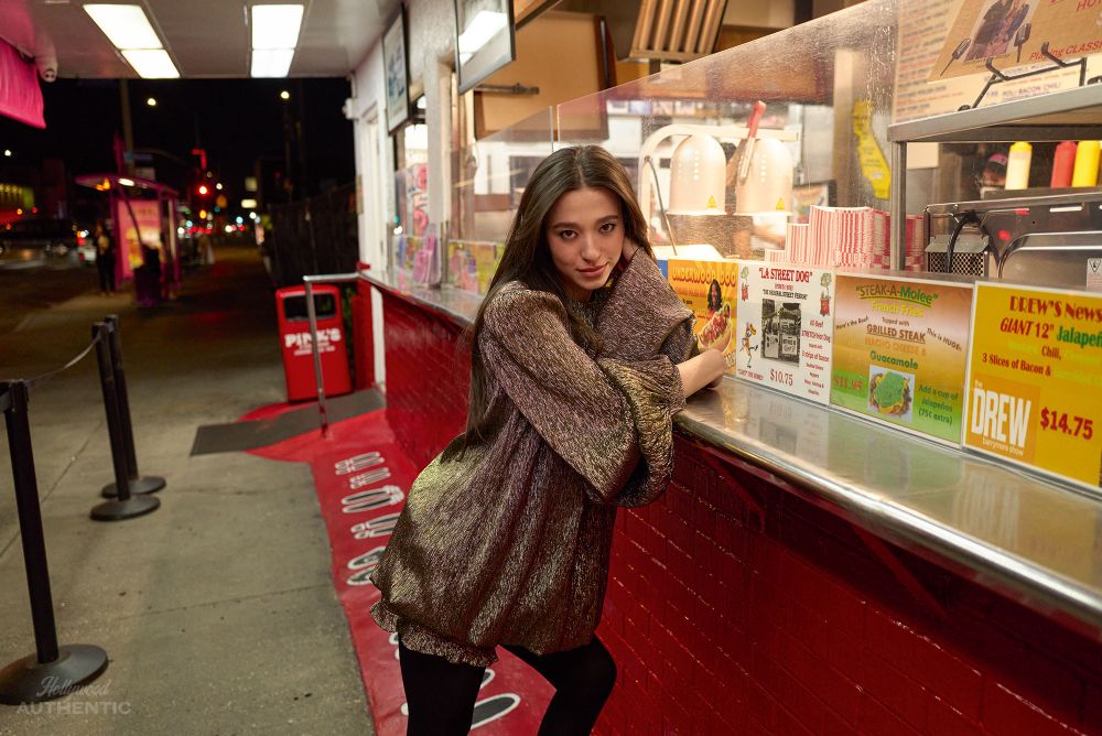 Mikey Madison, by Greg Williams for Hollywood Authentic.