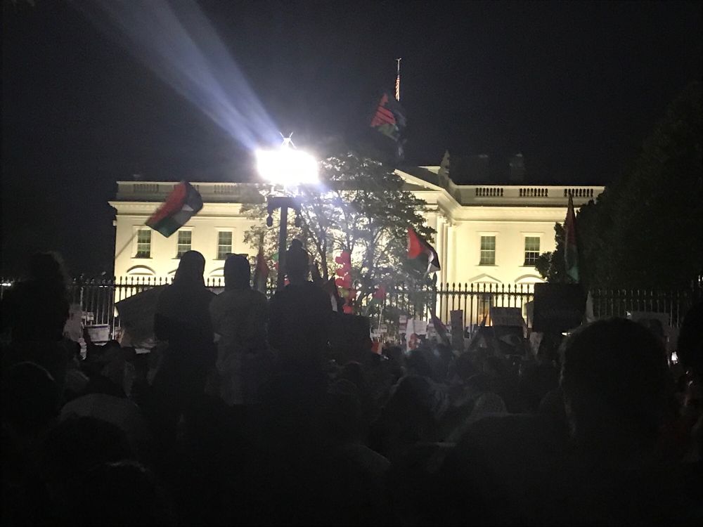 Protest at White House