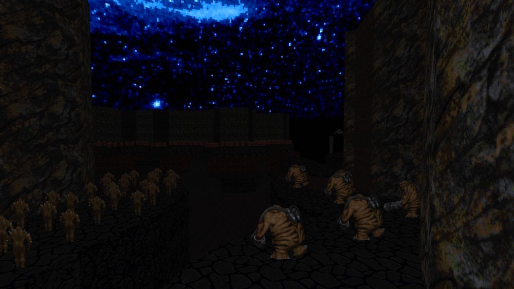 a perilous fight across a cliff face