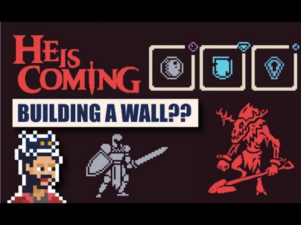 Gaining 100 armor in this new roguelike | He is Coming | Indie Games