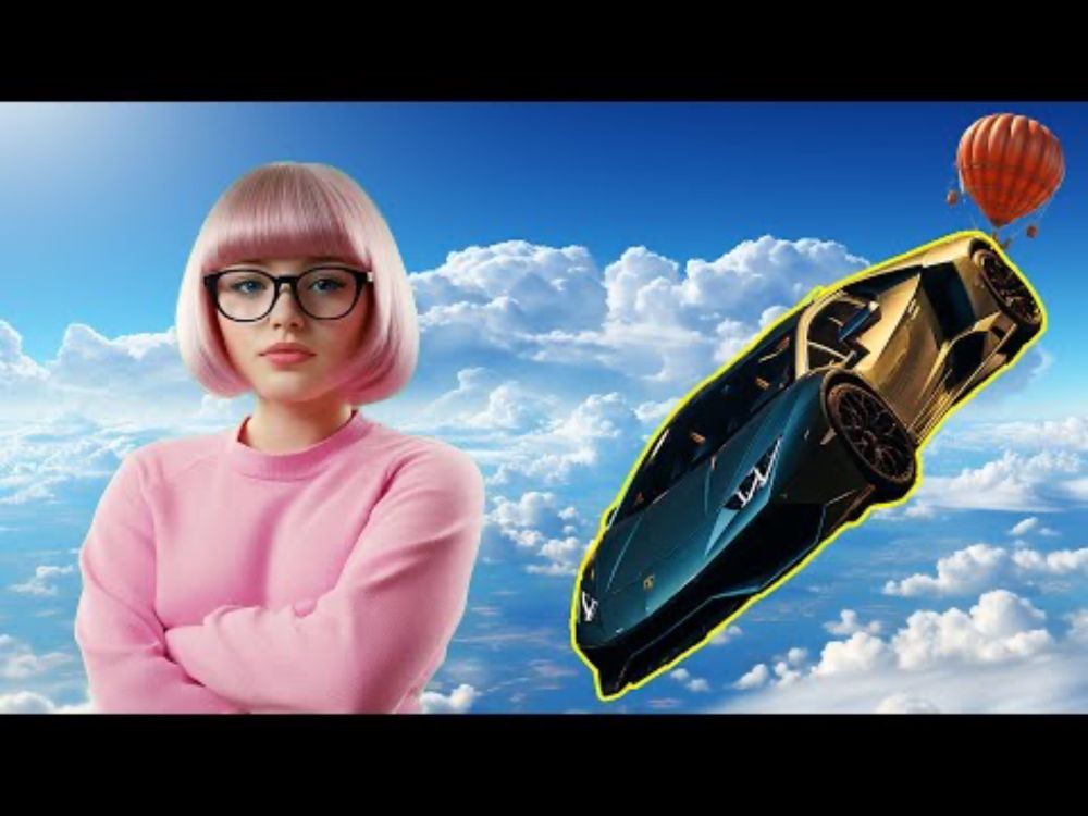 Dropping a Lambo from Space