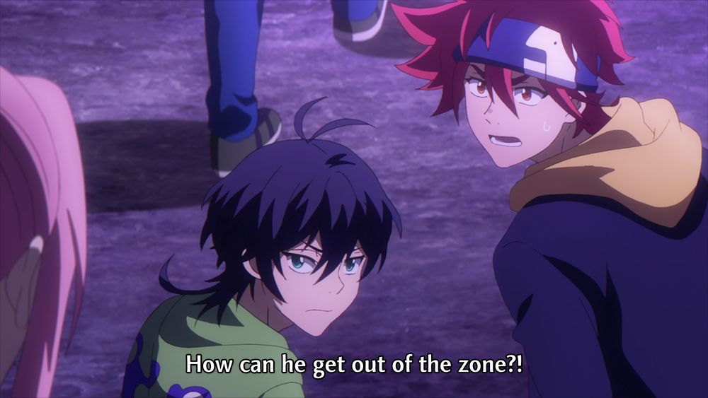 Reki: How can he get out of the zone?!