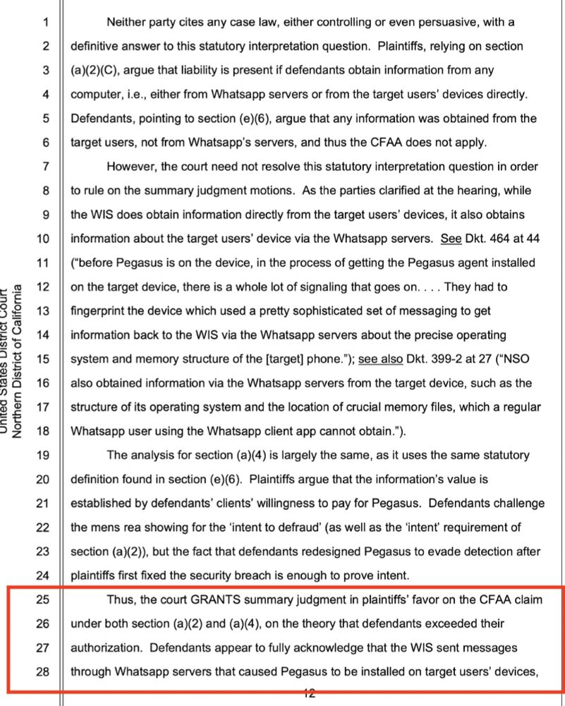 Court order text. Link to follow
