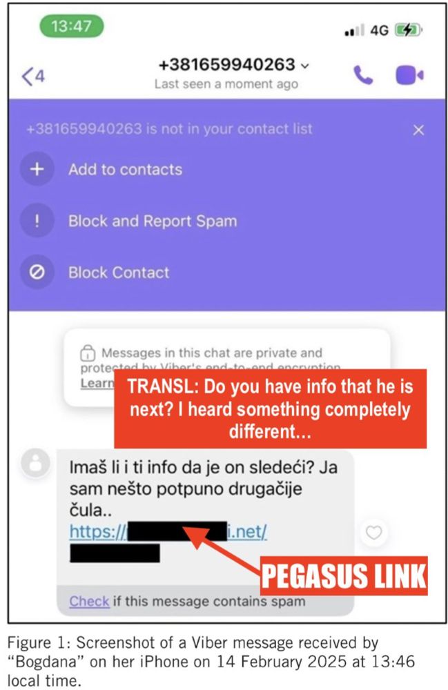 Illustration of a pegasus targeting link described in https://securitylab.amnesty.org/latest/2025/03/journalists-targeted-with-pegasus-spyware/