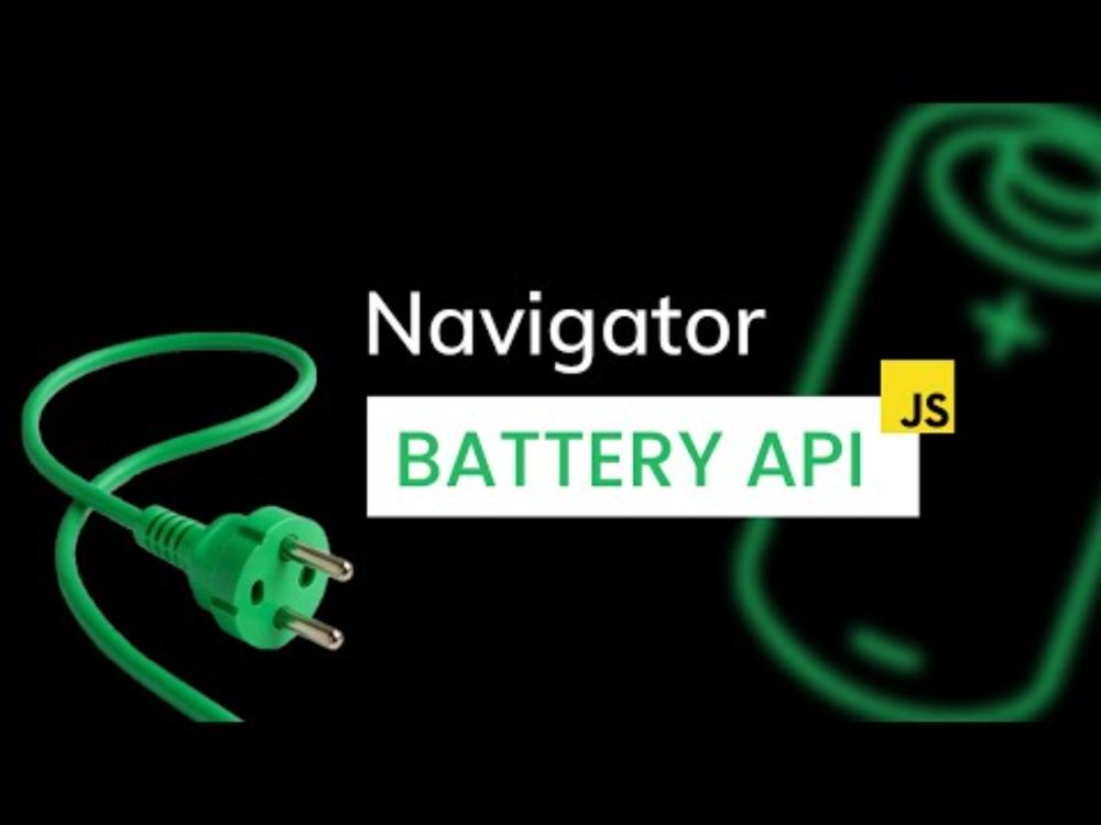 🔋 How to Use the Navigator Battery API in JavaScript (Get Battery Status & Charging Events)