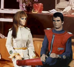 Captain Scarlet and Rhapsody Angel.