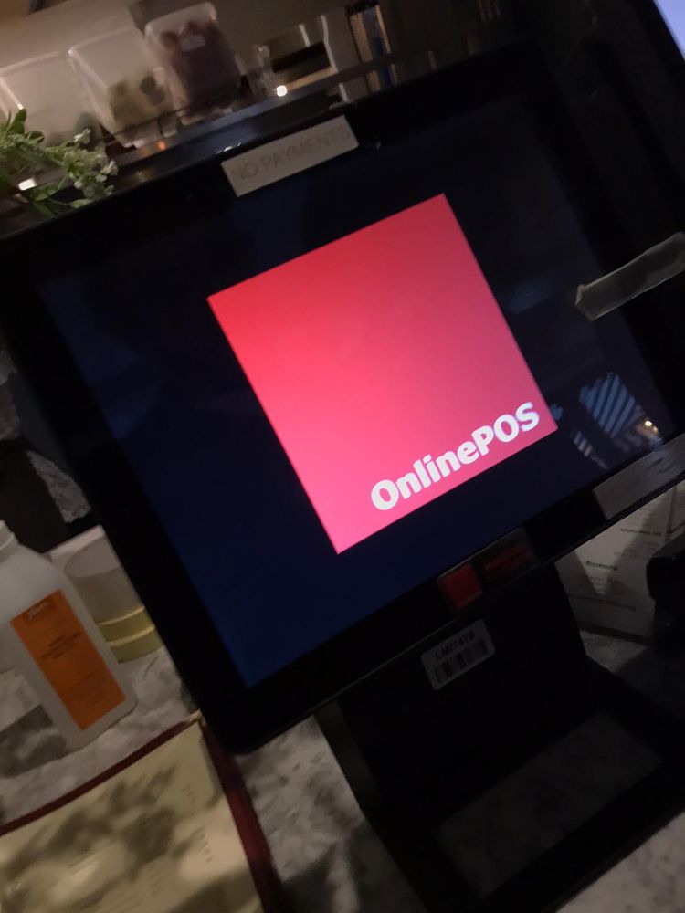Screen that says ‘online POS’