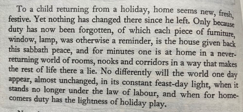 Text from Minima Moralia, 72: ‘To a child returning from holiday…’