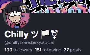 guys look 100 followers wow! but you can also see i'm following 181 people, and i've made 77 posts (which is now 78, since this post alone dates the image)