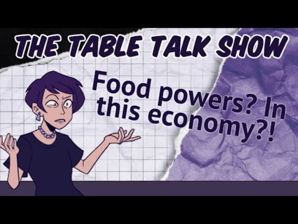CHEW: The RPG, TTRPG accessories, food powers and more with Ahmed Suffety