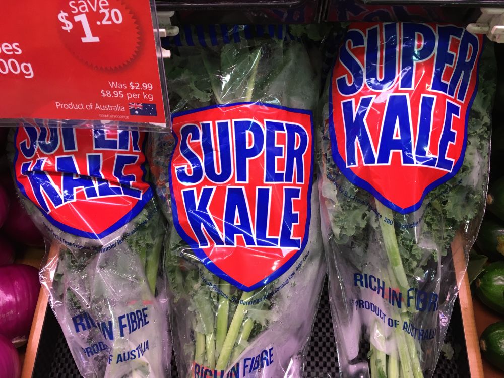 Packets of Super Kale 