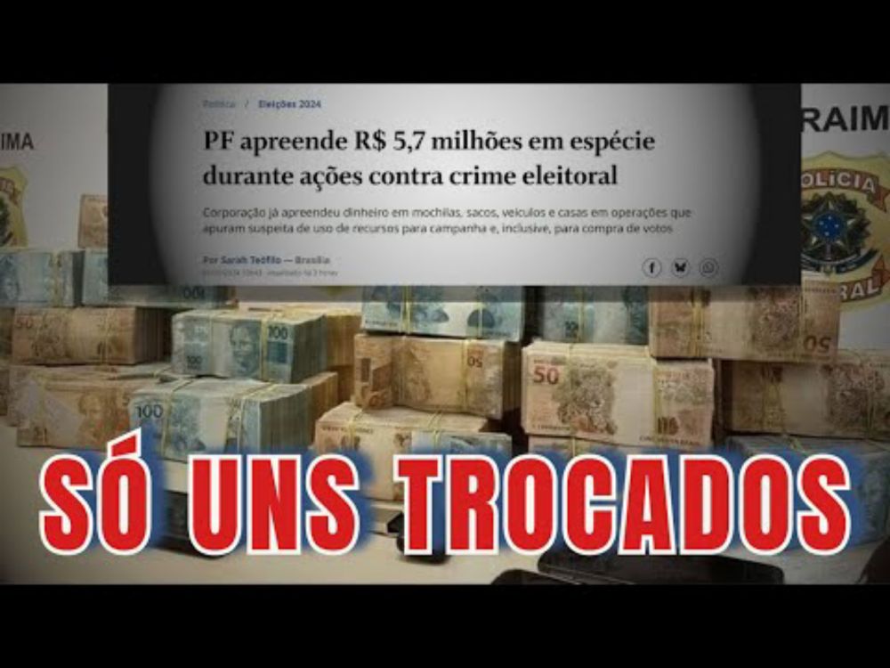 PF apreendeu quase R$ 6 milhões em ações contra crime eleitoral, mas isso não passa de trocados