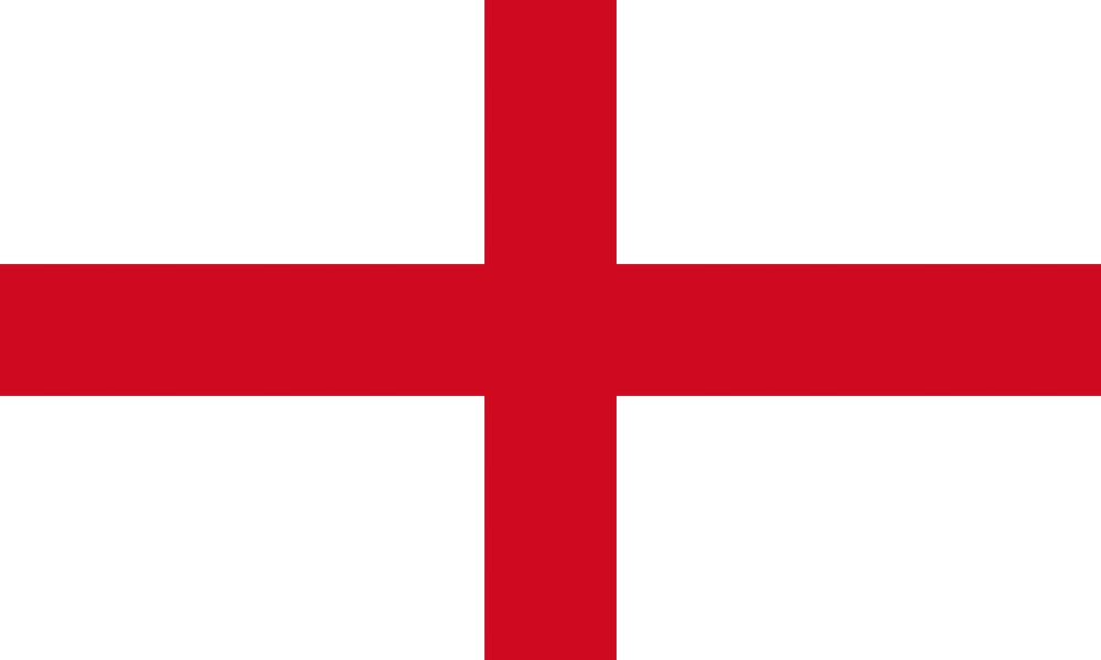 The flag of Genoa. Or England. It's a red cross on a white background.